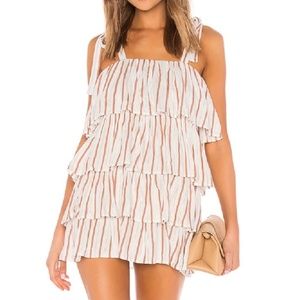 Tularosa Claudia Tiered Mini Dress